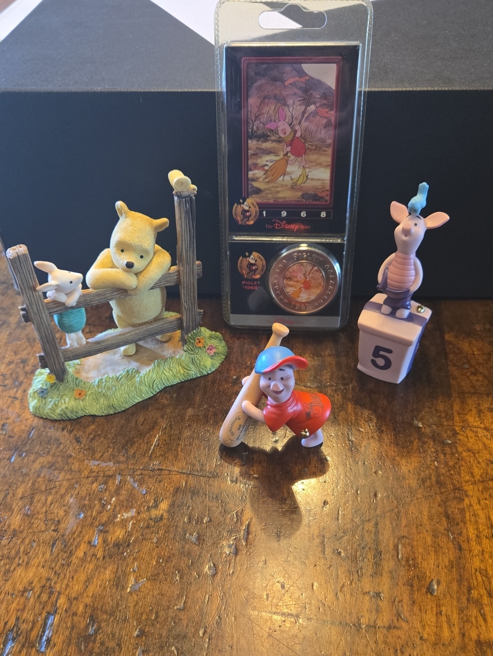 Disney Piglet Coin & Collector Figurines